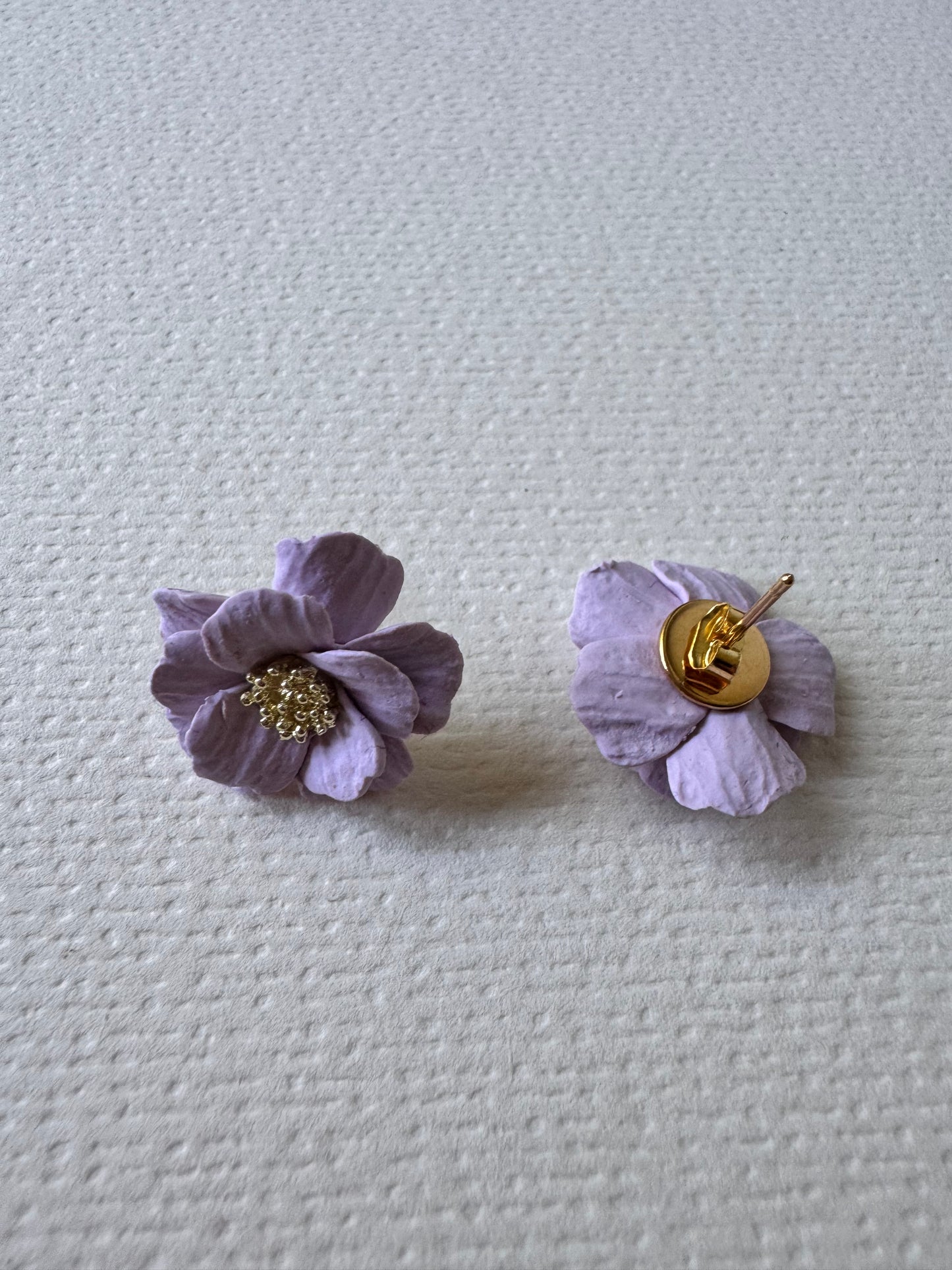 Lavendar petal studs