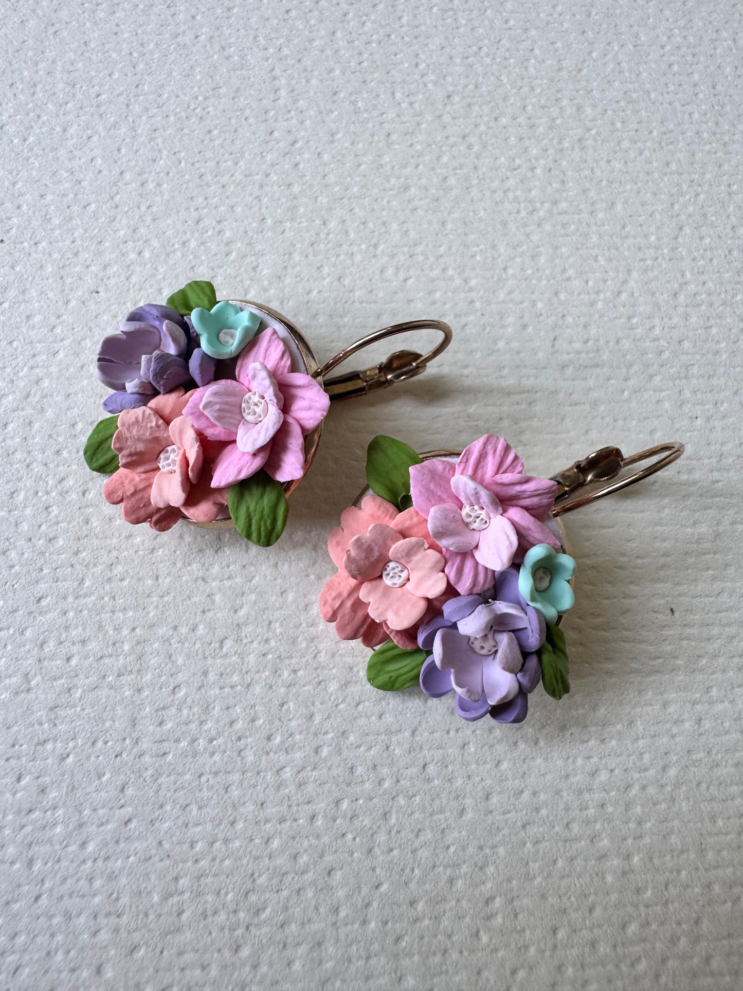 Spring meadow drop earrings Syle 2