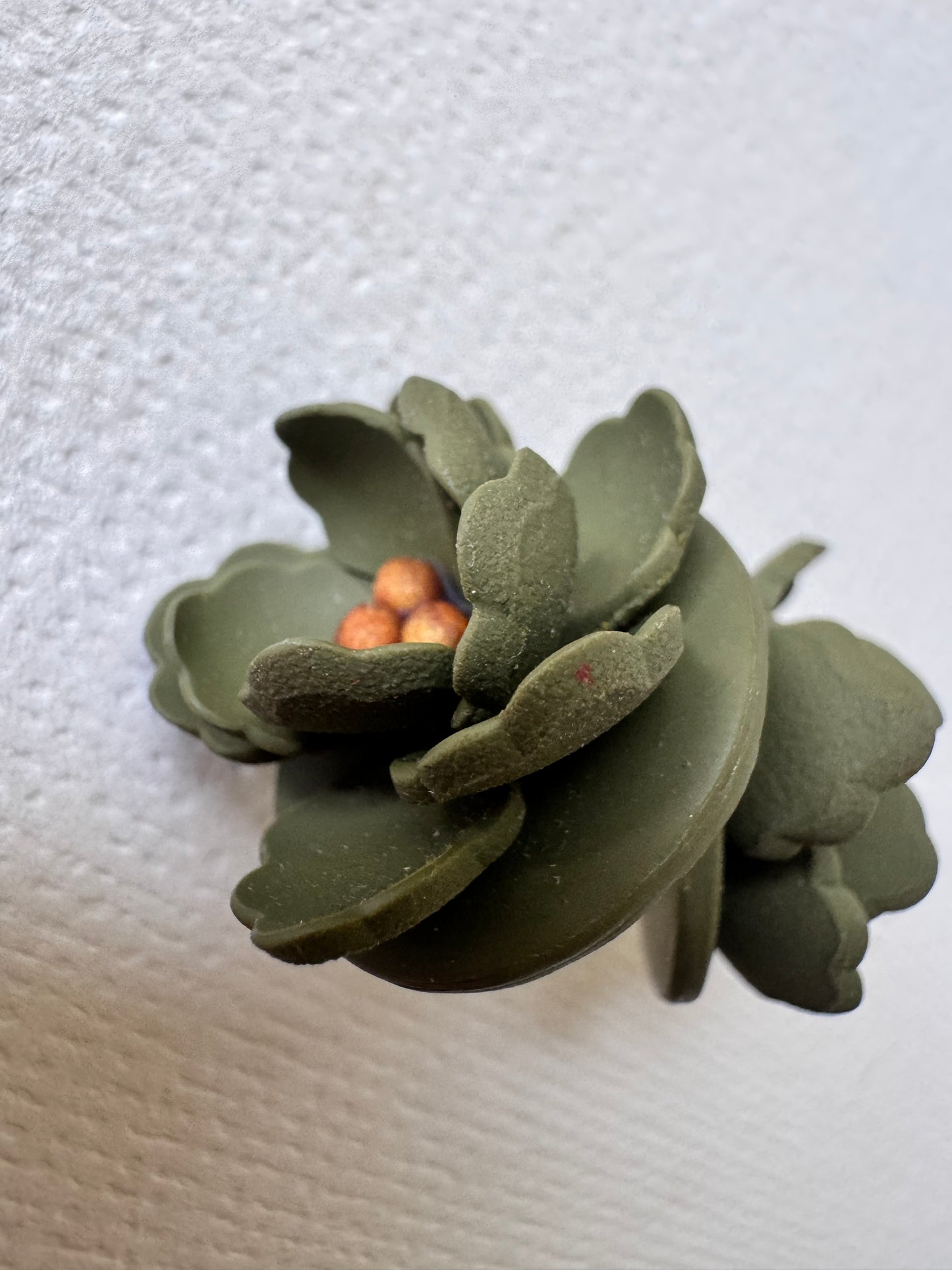 Olive bloom studs