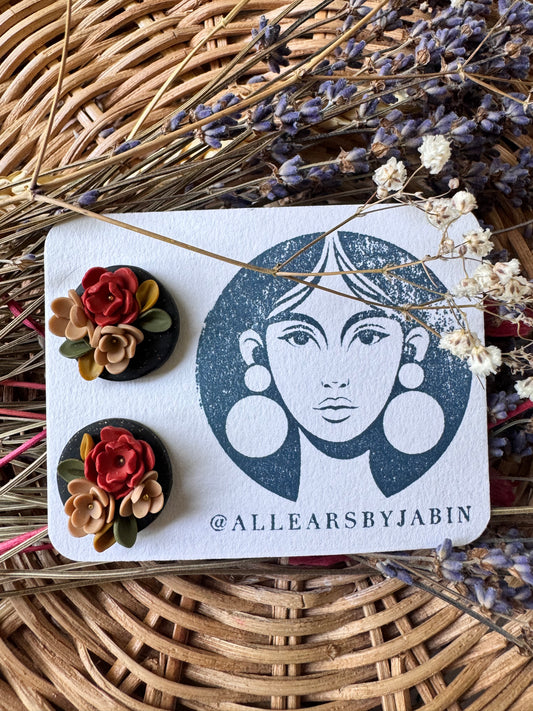 Autumn bloom studs