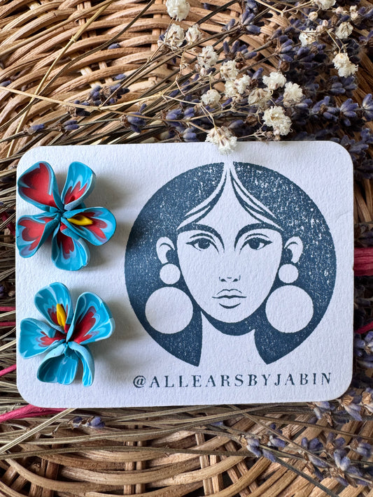 Tropical bloom studs