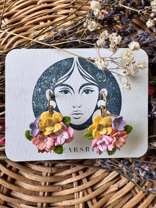 Spring meadow drop earrings Syle 1